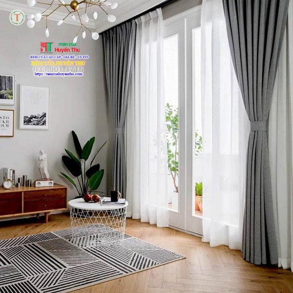rèm cửa 2 lớp đẹp