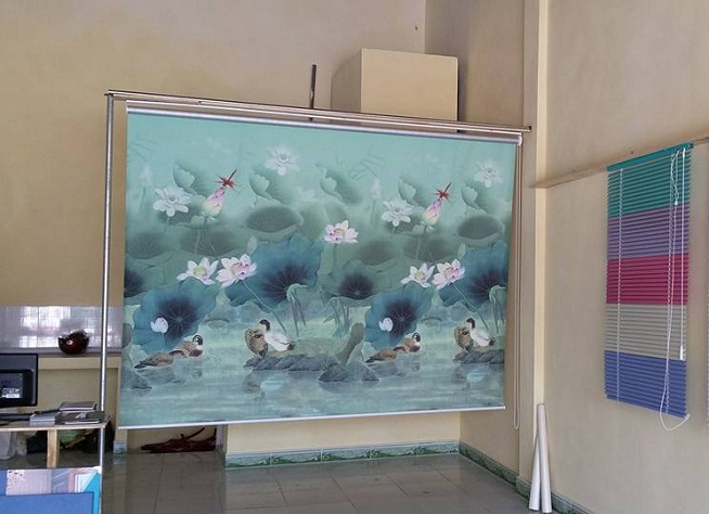 rèm cuốn tranh rèm cuốn tranh