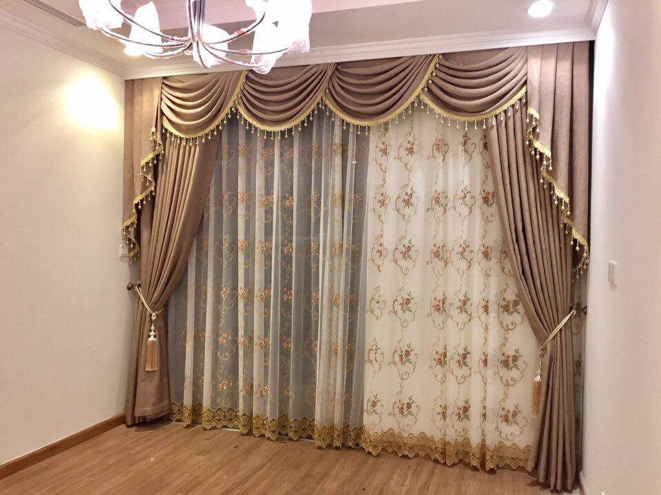 rèm yếm võng hoàng gia