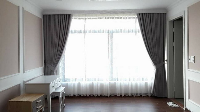 rèm voan trắng trơn rèm voan trắng trơn